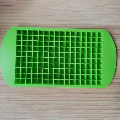 1 Piece Silicone Mini Ice Tray, 160 Ice Cube Molds, 1cm Small Ice Cubes, Summer Home Ice Tray Mold