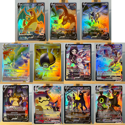 SVI JIG PTCG6-001 Tcg proxy PKM Cards Iono's Bellibolt ex Rare Collection Battle Toys Gifts for Hobbies home play