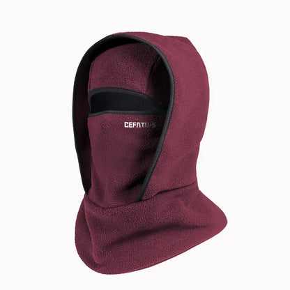 Windproof Cold-Proof Outdoor Mask, Winter 2-in-1 Hat & Neck Warmer,Ski Cycling Sports Balaclava,Soft Warm Breathable,for