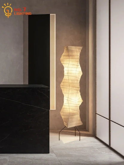 Noguchi Floor Lamp Janpanese Akari Stand Lights LED E27 Rice Paper Suspend Chandelier for Bedroom Living Room Hotel Stairs Loft
