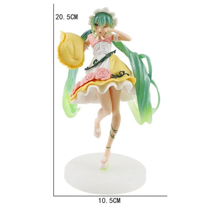 Hot Kawaii Girl Hatsune Miku Anime Figure Fashion Subclture Miku Action Figure Birthday Gift PVC Collection Model Doll Toys