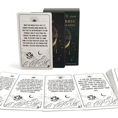 NEW Messages From The Universe Oracle A 54 Cards Deck,English Version Of Fate Divination Card Game,Family Party Games
