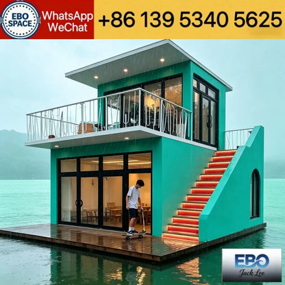 Prefabricated Expandable Container Home Insulated Mobile Villa Space Capsule House Windproof Portable Cabin For Outdoor Tourism