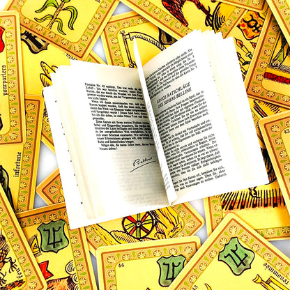 Oracle Belline Cards French Version Fortune Divination Oracle Cards Mysterious Psychic Reading Board Game for Paper Instruction
