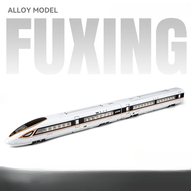 1/87 High Speed Railway Alloy Train Models Car Toys Magnetic Connect Doors Opened Train Model For Hobbyists Hobby Collections
