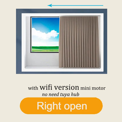 Tuya Zigbee Mini Smart Curtain Motor Electric Curtain Automatic System Rail Rod Support Alexa Alice Google Assistant Smartlife