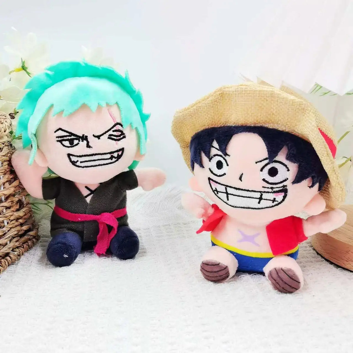 2026 HoT One Piece Anime Figure Zoro Luffy Chopper Plush Toys Cute Cartoon Plushie Stuffed Dolls Pendant Kids Xmas Gifts