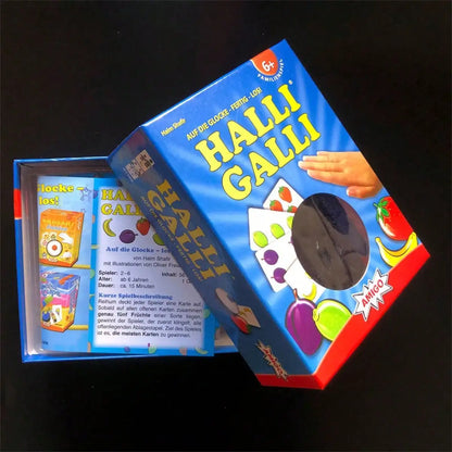 1 Halli Galli Family Gathering Game Card, Fun Card Game, Party Board Game Suitable for Halloween/Christmas/Thanksgiving
