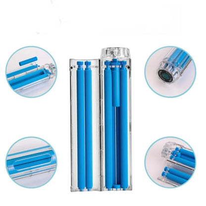 8mm 12.5mm caliber Cigarette Tobacco Herb Roller Cone Rolling Machine Manual Tobacco Filling Maker Household Smoking Accessories