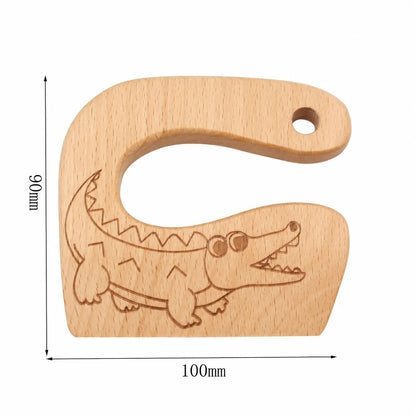 Kids Wooden Knife and Cutting Board Set Montessori Pretend Play Kitchen Toy Food Cutting Tool Educational Gift for Children