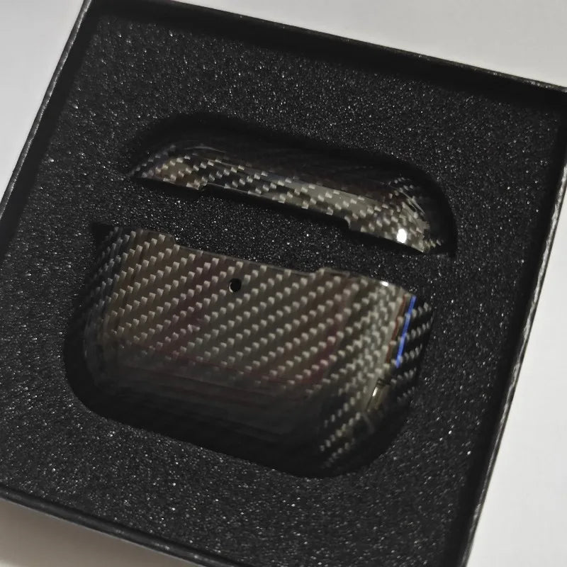 For AirPods Pro 3 Case Carbon Fiber Earphone Case Carbon Fiber Case Earphone Wireless Bluetooth For AirPods Pro 3 Cover