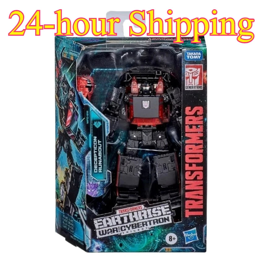 【IN STOCK】Transformation Toys Hasbro War for Cybertron: Earthrise Deluxe‑Class Runabout China‑Market Reissue Brand‑New