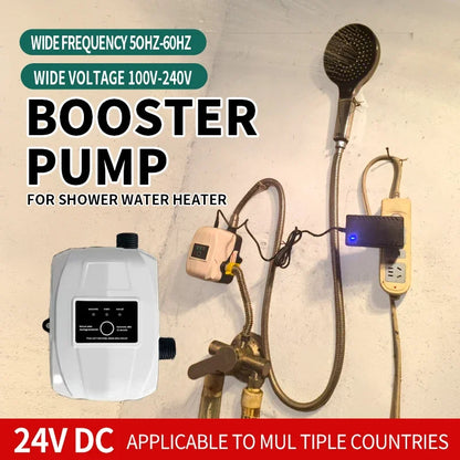Shower Booster Pump Brushless Water Pump 13.5m 24v Automatic Pressure Controller Home Boost Water Heater