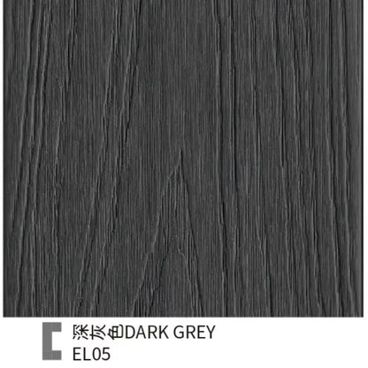 WPC Wall Panel Louver Cladding Exterior Cladding Waterproof Wood Grain Villa Garden Yard Patio Backyard Outdoor Privacy Modern