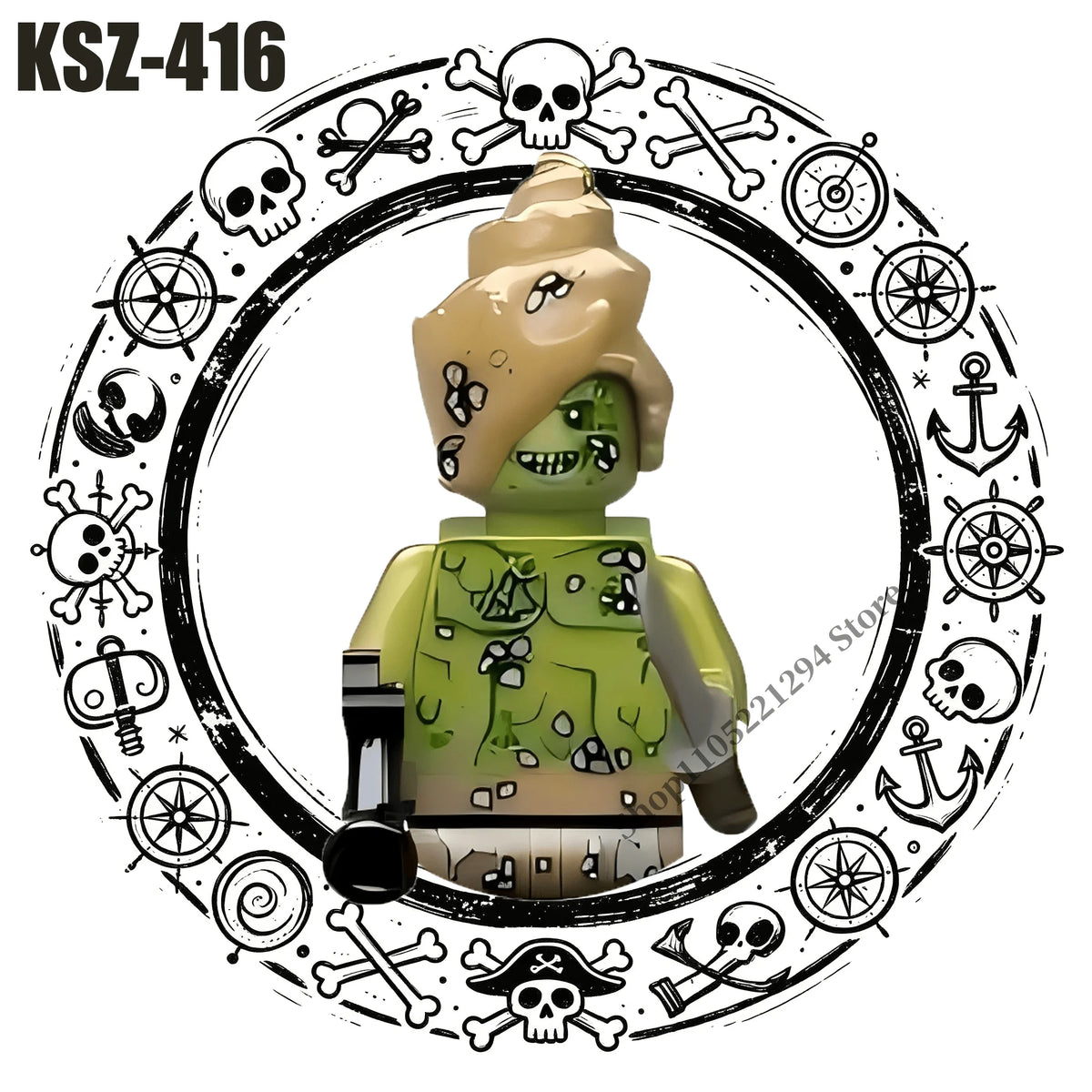 Pirates of the Caribbean building blocks toys Jack Sparrow William Turner Elizabeth Swann MINI brick toys Assemble toys gifts
