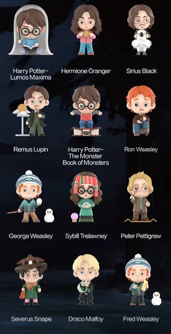 POP MART Harry Potter and the Prisoner of Azkaban Series Blind Box Toys Mystery Box Mistery Caixa Action Figure Birthday Gift