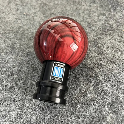 JDM universal Aluminum Alloy Wood Grain Color Gear Shifter Knob Car All Aluminum Gear Lever