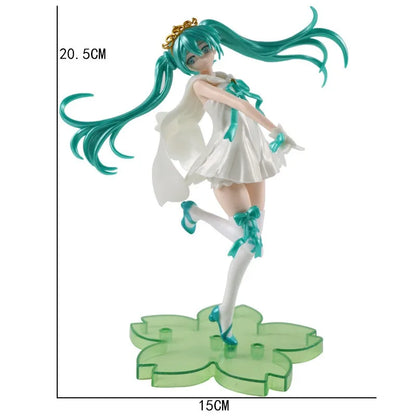 Hot Kawaii Girl Hatsune Miku Anime Figure Fashion Subclture Miku Action Figure Birthday Gift PVC Collection Model Doll Toys