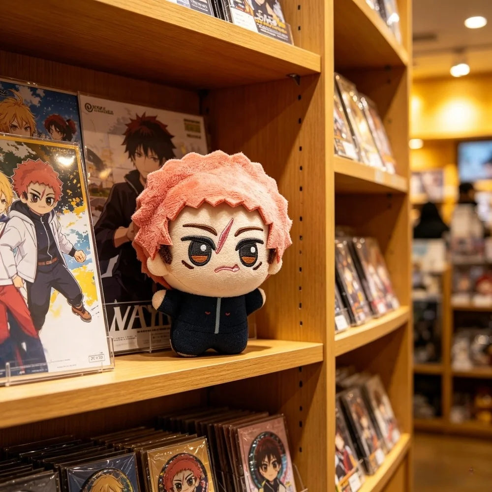 Jujutsu Kaisen Plush Keychain 13cm Plushies Stuffed Doll Toys Fushiguro Megumi Itadori Yuji Okkotsu Yuta Zenin Naoya Choso