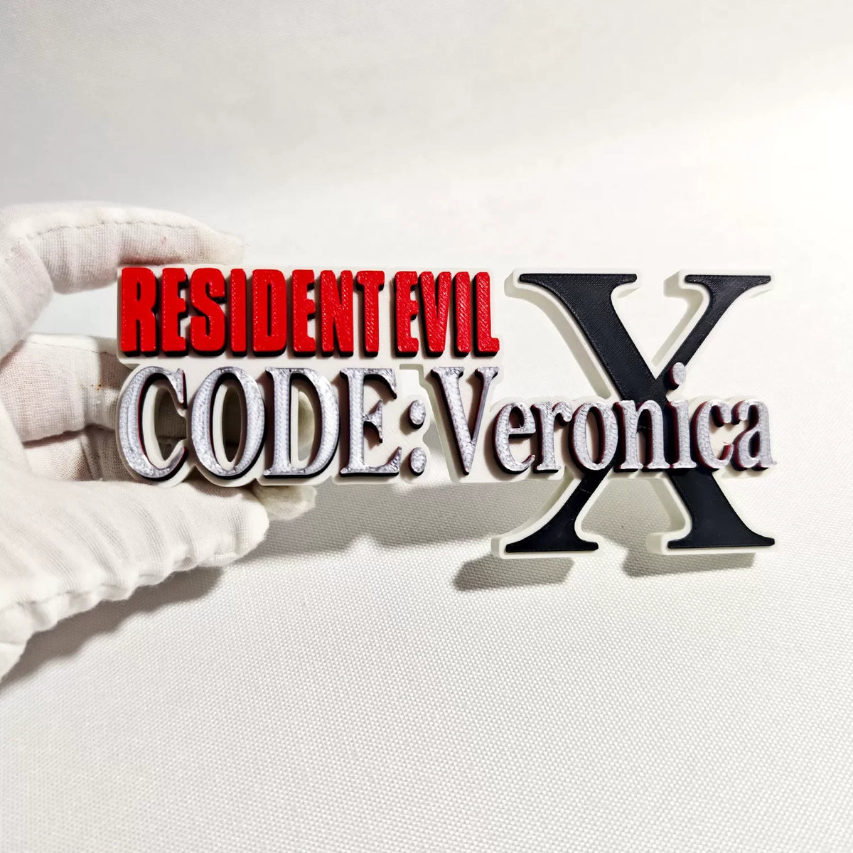 Resident Evil Magnetic Logo Stand Fridge Sticker 3d Desktop Ornament Umbrella Corporation Game Display Decor For Adult Game Fans