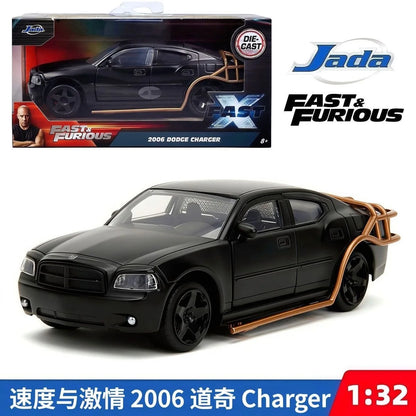 JADA Toys 1/32 Scale Diecast Model Car Jurassic Park and Fast & Furious Series Various Styles Movie Vehicle Collectible Toy Gift