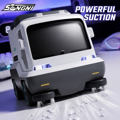 2026 New SONNY RC Car Desktop Vacuum Cleaning 4WD Drift Remote Control Vehicle Mini Tabletop Hobby Toy