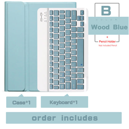 Keyboard Wireless Mouse Magic For iPad Pro 13 11 Case M5 M4 2026 M3 Air 13 11 5 4 10.2 9 8 7 Generation Case Bluetooth Keyboard