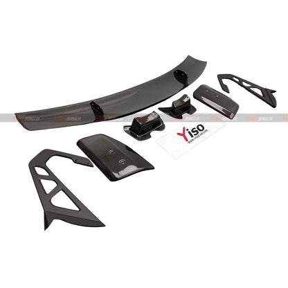 Suitable for SUPRA A90 A91 Tail Fin Carbon Fiber Large Tail Fin Modified Encirclement Spoiler SUPRA A90 A91 ADR V3 Tail Fin