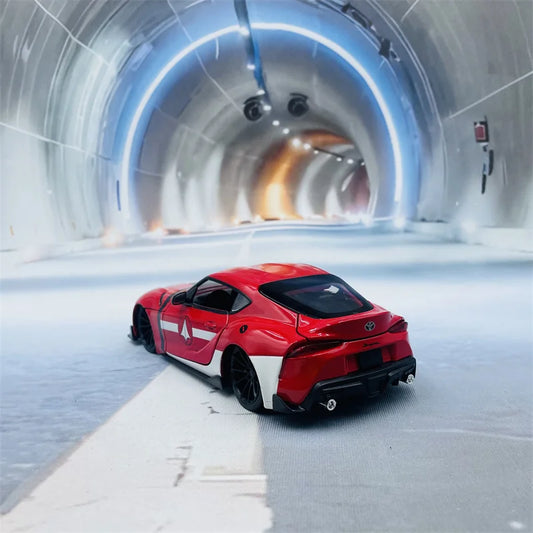 Jada Toys Robotech 1:24 2020 Toyota Supra Die-cast Car Toys for Kids and Adults Red Boutique Children's Toys