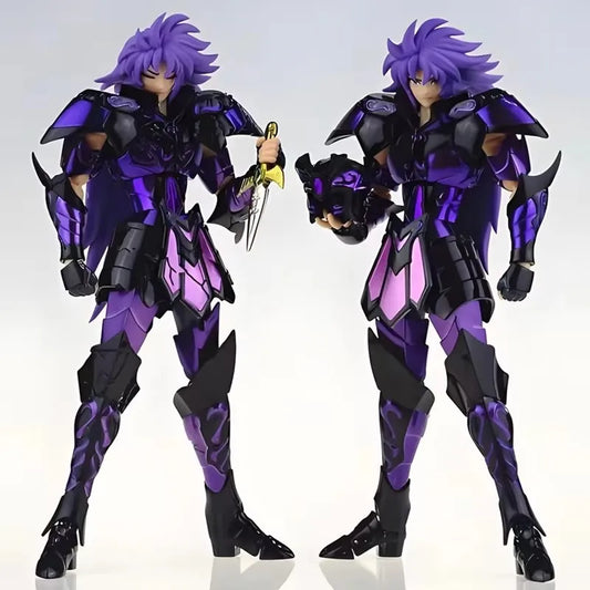 CS Model Saint Seiya Myth Cloth EX Gemini Saga With Damaged Armor Hades Surplice Dark Gold Knights of the Zodiac Action Figure