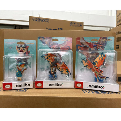 ARTSWIFT Amiibo Monster Hunter Stories 3: Twisted Reflection Ratha V Ratha Rudy Asian Version Region Free For NS Oririginal