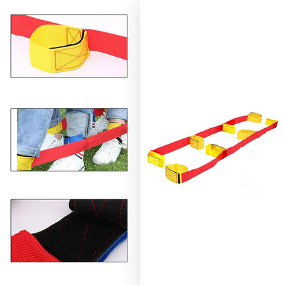 3/4/5/6 people outdoor children's sports toys games giant footstep team cooperation fun sports  indoor External team game props