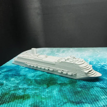 1/2000 Idaho Cruise Ship Waterline Version Model  16.2cm 3D Printed Forming Ships Static Model Ship Toy Ornament