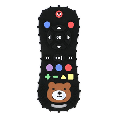 Novelty Silicone Simulation TV Remote Control Shape Soothing Toy Baby F