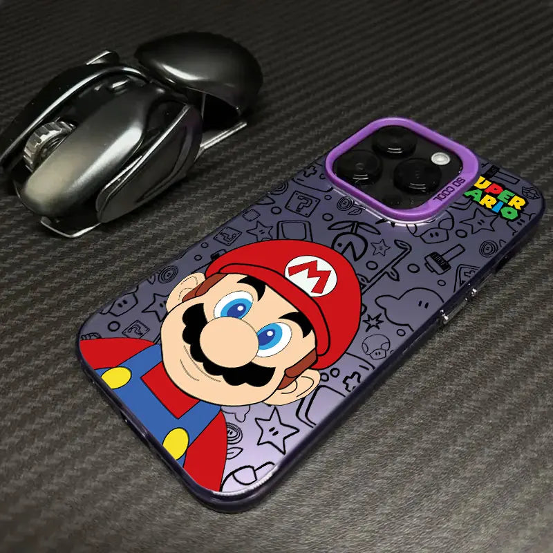 Super-Classic-M-Marios Phone Case For iPhone 13 14 15 16 17 Pro Max Plus 16e 17E 17 Air 11 12 18 Pro Shockproof Funda Back Cover