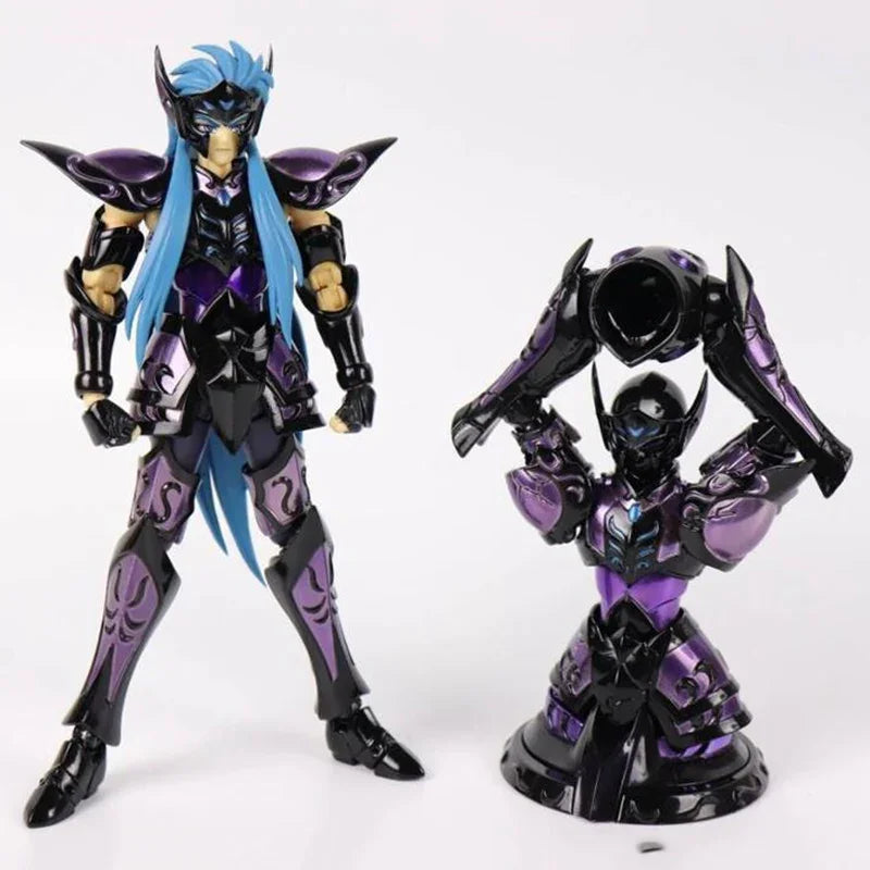 CS ChuanShen Saint Seiya Specters Gold Saint EX Aquarius Camus Cloth Myth Double Set Object Metal Armor Action Figure Model Toys