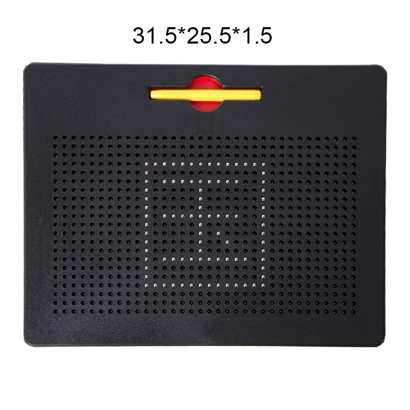Magnetic Drawing Board Magnetized Ball Board For Kids Travel Activities Montessori Education Toy Magnet Pad Magnetic Stylus Game