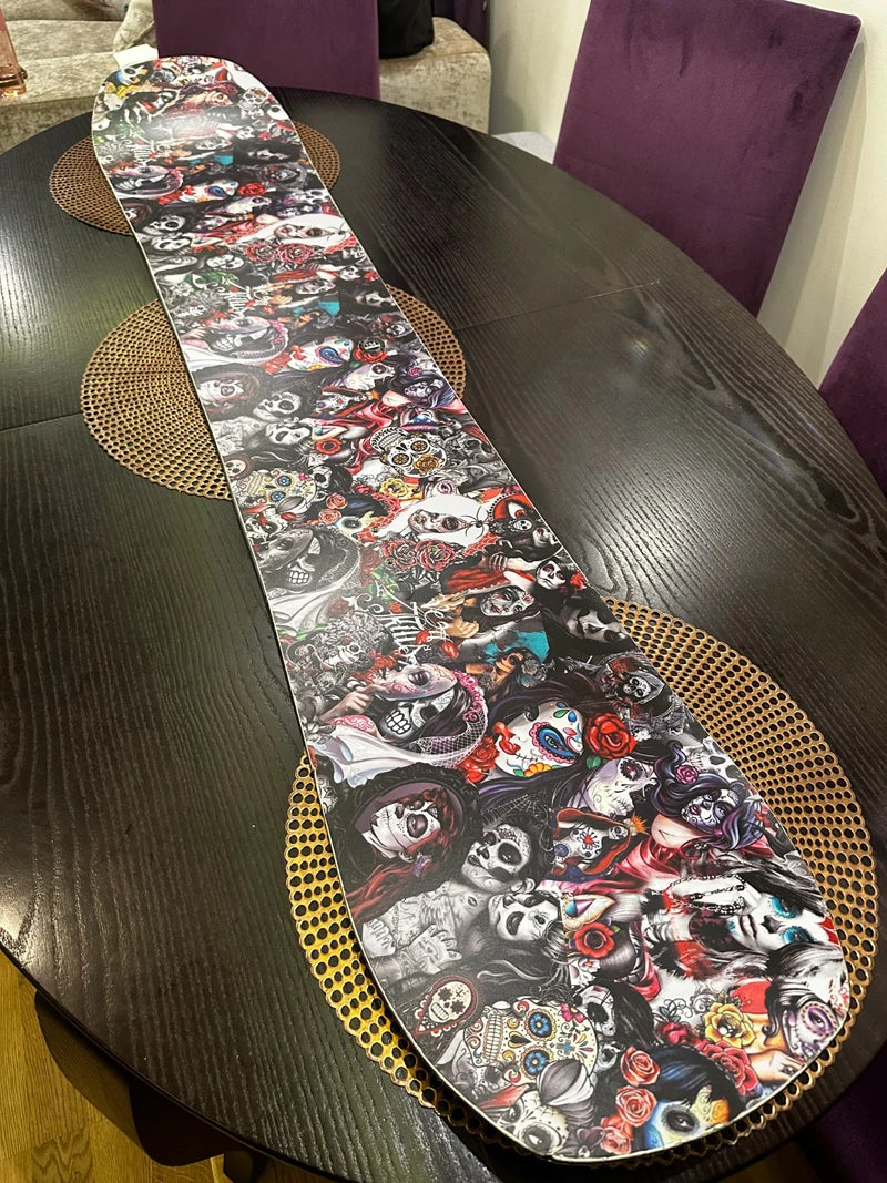 Premium Graffiti Skull Sticker Vinyl Wrap Film Roll Self Adhesive Decal Car Wrapping Foil with Air Release Bubble