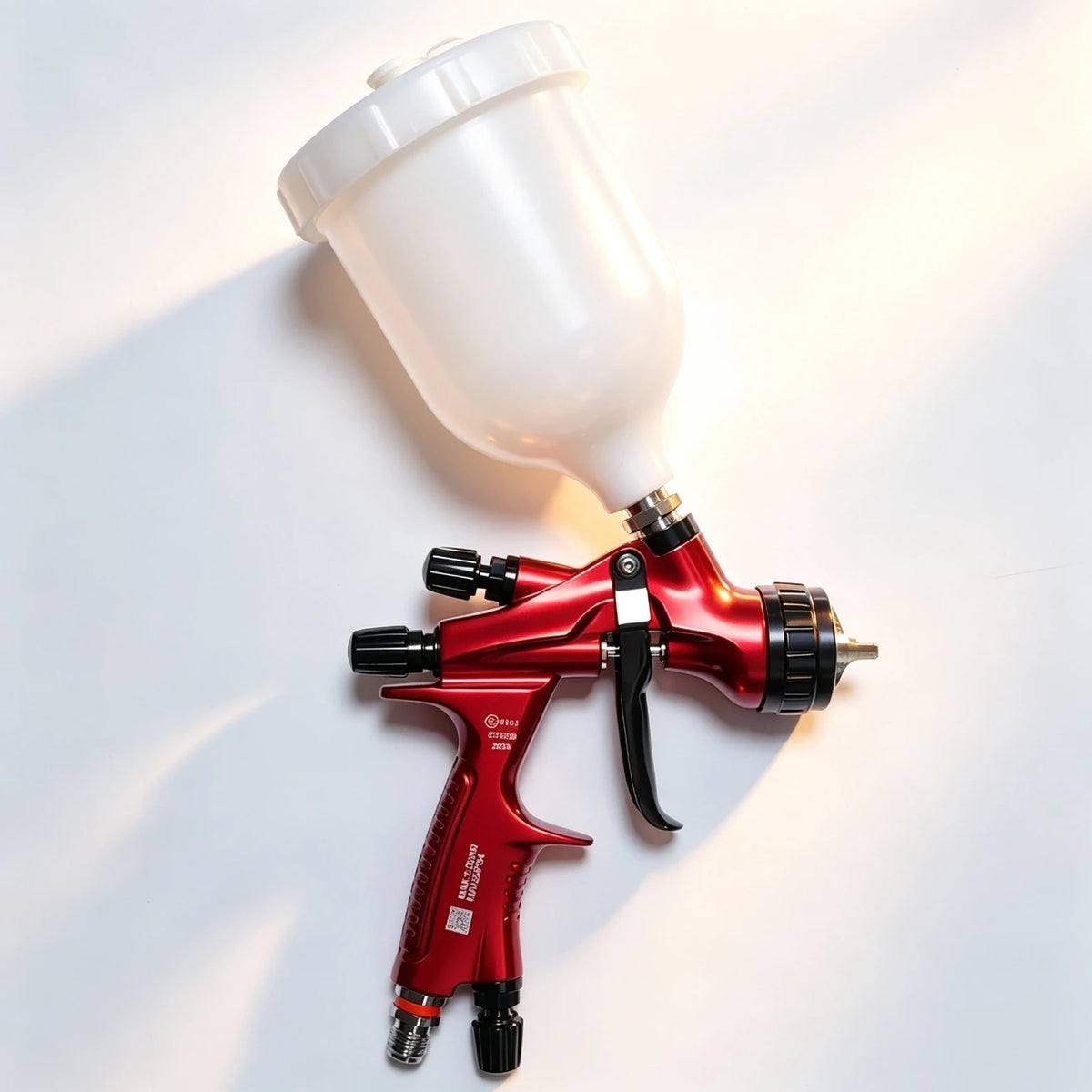 DEVIDISS HVLP NGT Pro TE20 Lite Spray Gun Kit Professional 1.3mm Nozzle Car Paint Application Comfortable for All Car Paints