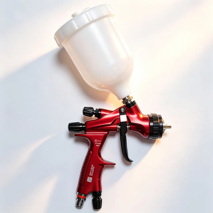 DEVIDISS HVLP NGT Pro TE20 Lite Spray Gun Kit Professional 1.3mm Nozzle Car Paint Application Comfortable for All Car Paints
