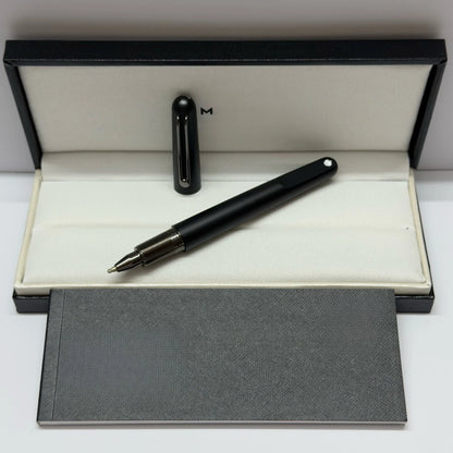 2026 New Classic Business Metal Rollerball Pen, Matte & Gloss Solid Color Grid Texture Luxury Office Signature Writing Pen