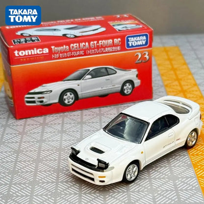 Original Takara Tomy Tomica Premium Series TP23 Toyota Celica Gt-Four RC Transport Team Alloy Car Model Collection Car Toys
