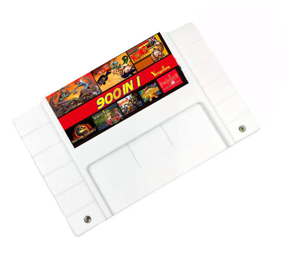 SUMMER FLASH SNES 900 in 1 Pro Game Cartrige for SNES NTSC Edition 16 Bit Video Game Console Cartridge