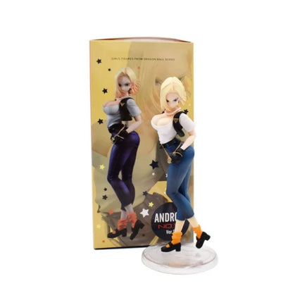 DBZ Anime Figurine Android Launch Bulma Camouflage Kawaii Sexy Bunny Girl VC Action Figures Model Collectible Toys