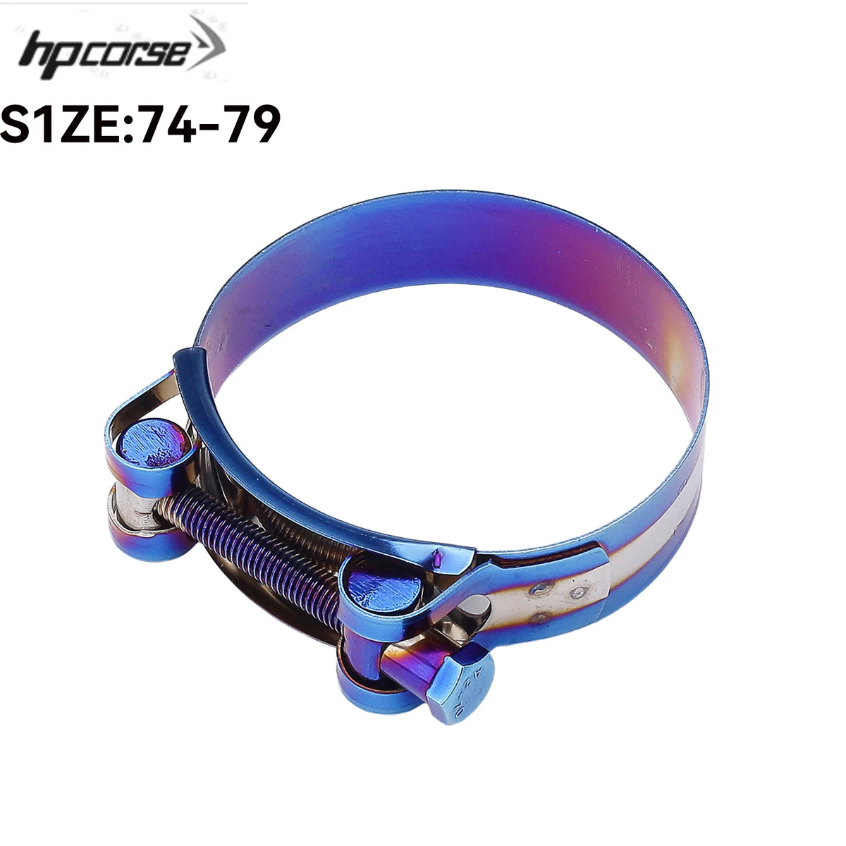 32mm - 85mm Motorcycle Exhaust Clamp Clip Stainless Steel Exhaust Pipe Clamps For Middle Exhaust Connect Fixed Seal Install