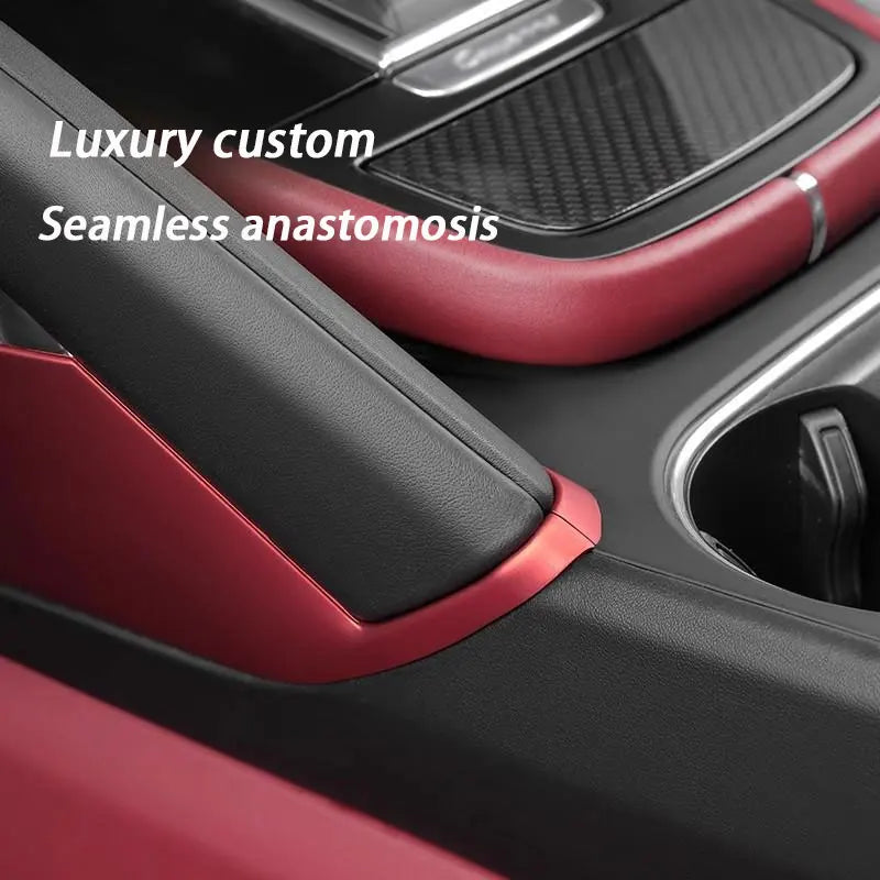 For Porsche Cayenne 2018 2019 2020 2021 2022 2023 2024 Car Center Console Gap Storage Box Phone Key Auto Armrest Organizer