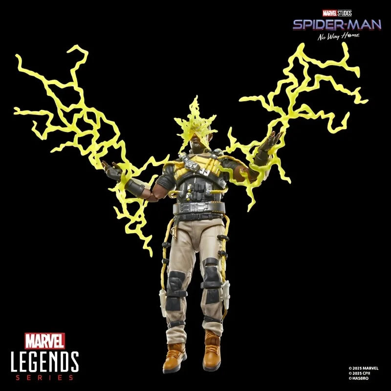 Hasbro Original Marvel Legends Spider-Man：No Way Home Lizaro Electro Action Figure Toys for Boys Girls Gift Collectible Model