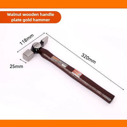 Sheet Metal Hammer High Carbon Steel Detection Auto Repair and Maintenance Carpenter Hammer Multifunctional Hand Tool