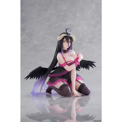 In Stock 100% Original Taito Overlord Albedo Desktop Cute Negligee Ver Anime PVC Collectible Figure Desktop Home Room Decor Gift