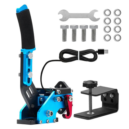 Hall Effect Sim Racing Handbrake Linear USB PC Drift Brake for ETS2 Assetto Corsa Compatible with SimRuito Paddock